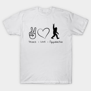 Peace Love Appalachia T-Shirt